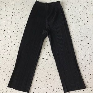Issey Miyake Pleats Please classic pants.